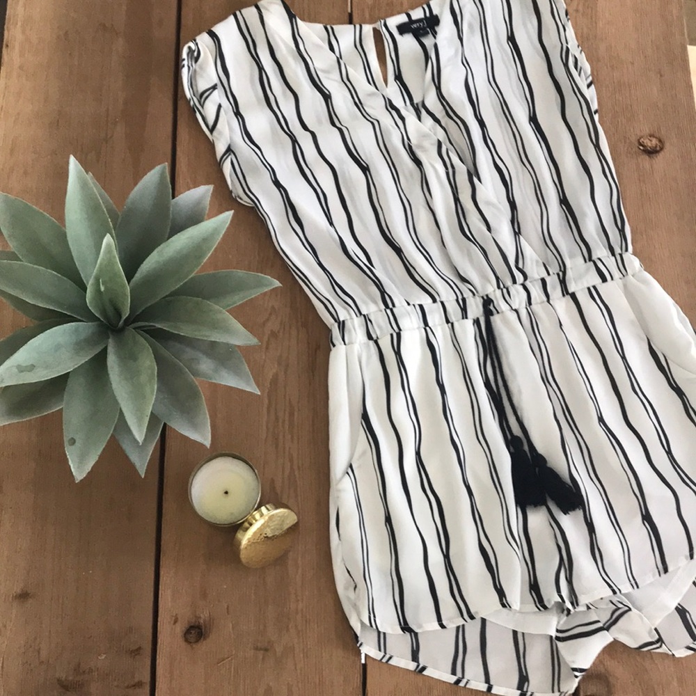 Striped Romper